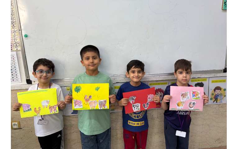 فارسی موضوع : امادگی برای نوشتن