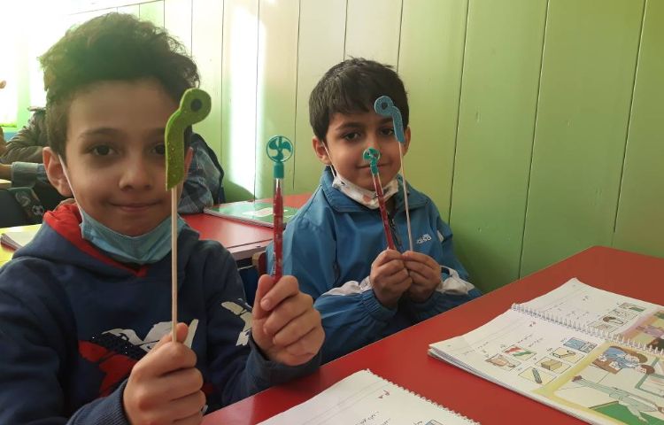 :فارسی، نشانه م، کلاس گیلاس 2