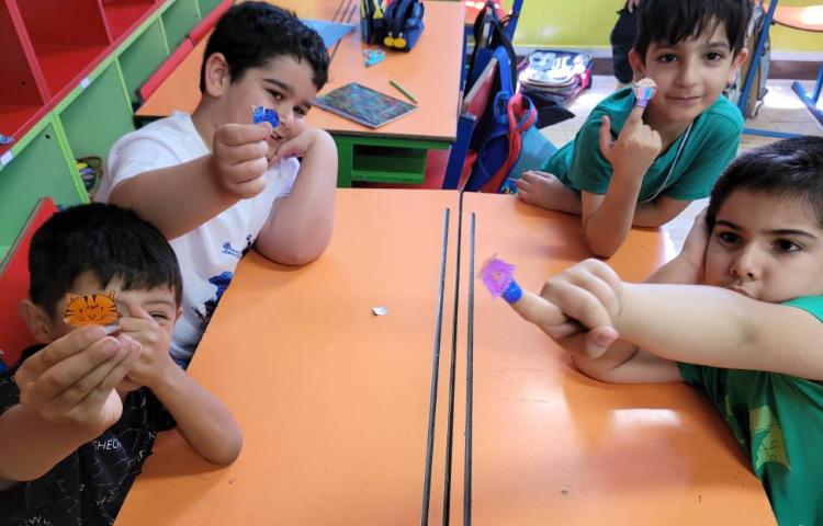 : فارسی، نمایش عروسک انگشتی خلاق توسط گروه ها 2