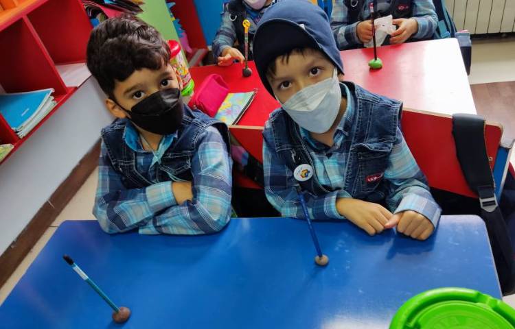 :فارسی نوشتاری،ساخت جامدادی با خمیر،کلاس شاپرک 4