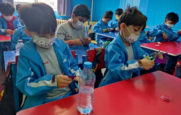 :فارسی، کاردستی طوطی مربوط به صدای (ط) 6