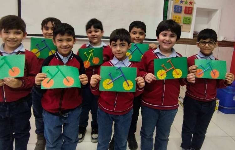 فارسی کاردستی ( و ُ استثنا) دوچرخه 2