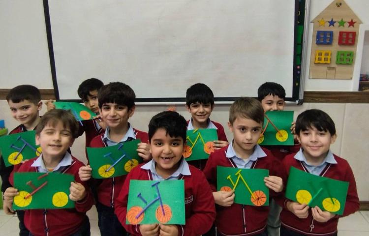 فارسی کاردستی ( و ُ استثنا) دوچرخه 3