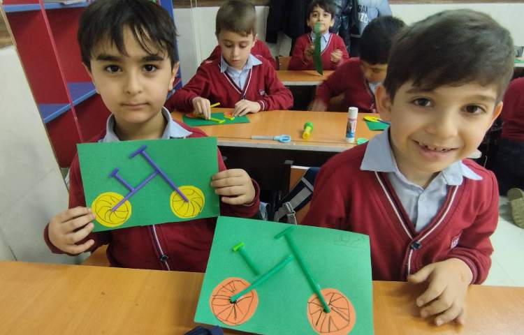 فارسی کاردستی ( و ُ استثنا) دوچرخه 4