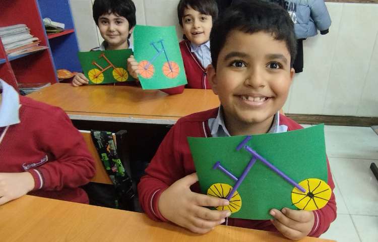 فارسی کاردستی ( و ُ استثنا) دوچرخه 5