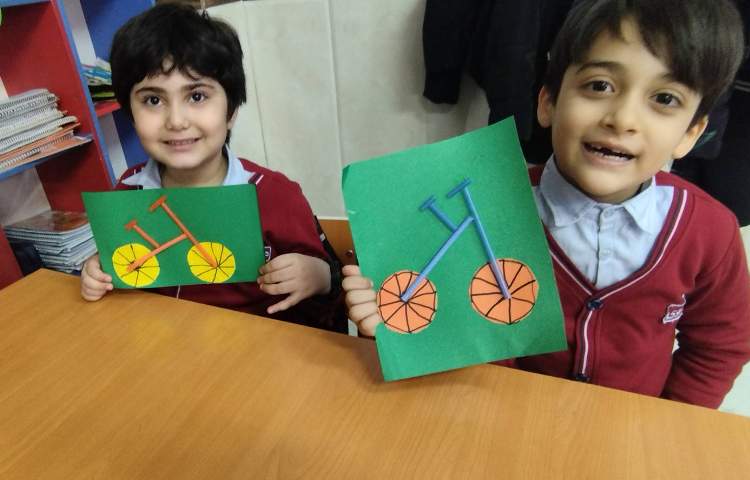 فارسی کاردستی ( و ُ استثنا) دوچرخه 6