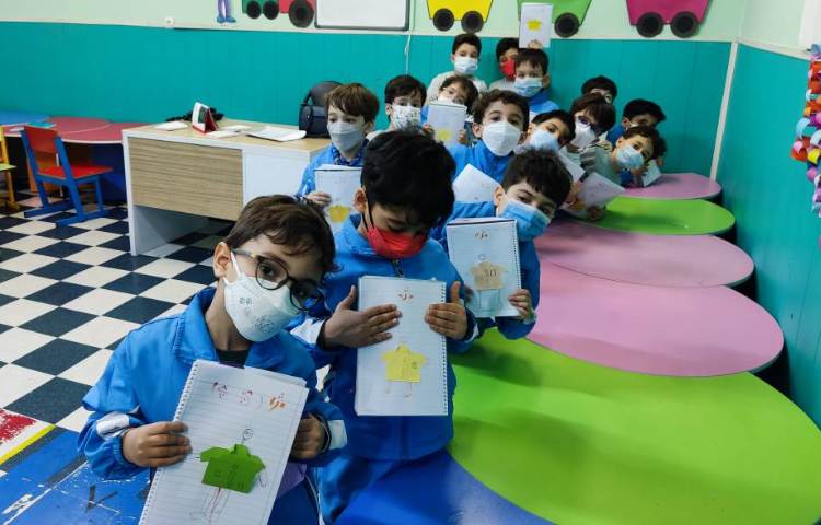 :فارسی، کاردستی ژاکت برای صدای (ژ) 1