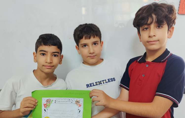 فارسی گنجینه ،پروژه پایانی داستان نویسی 3