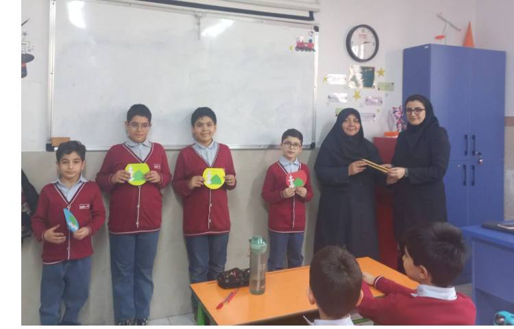 فراهم کردن مقدمات جشن مبعث و دعوت پسران گلم از دوستان خودشان در کلاس چهارم 1