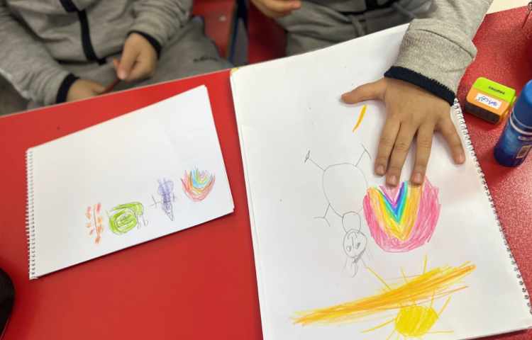 فضاسازی و نقاشی از آموخته های خود 8