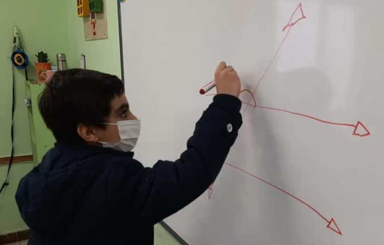 فعالیتهای آموزشی پایه چهارم دبستان علوی