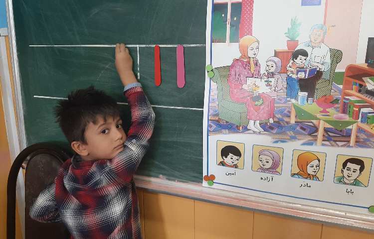 :فعالیتهای درسی هفته اول کلاس توت فرنگی 5