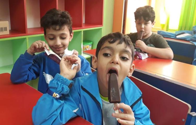 :فعالیتهای درس فارسی، ب مثل بستنی جهت ایجاد انگیزه 4