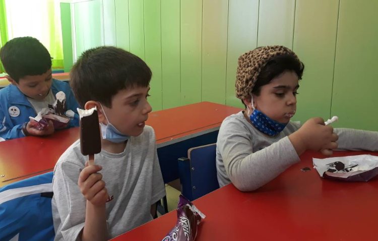 :فعالیتهای درس فارسی، ب مثل بستنی جهت ایجاد انگیزه 6