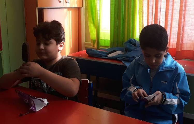 :فعالیتهای درس فارسی، ب مثل بستنی جهت ایجاد انگیزه 8