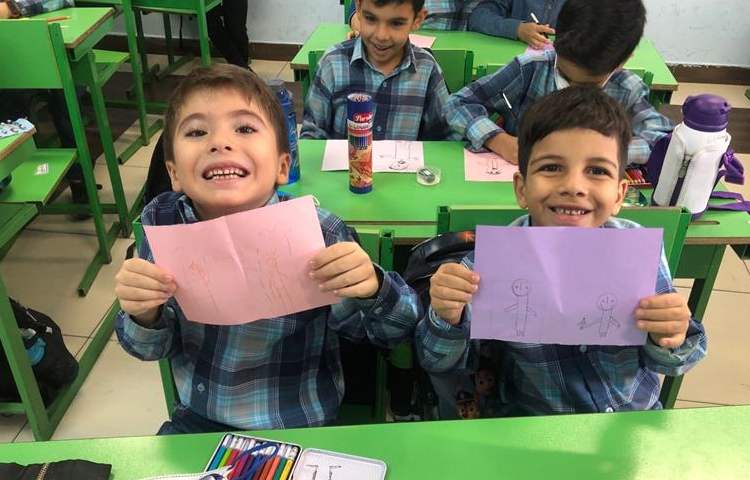 فعالیتهای زبانی دانش آموزان پایه اول 3