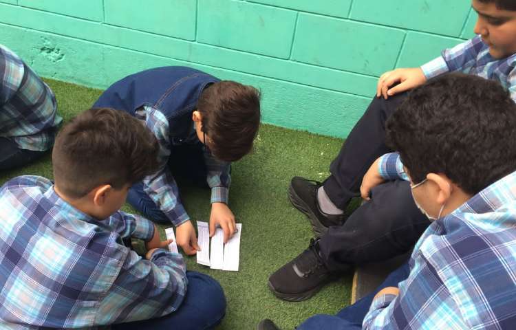 فعالیتهای زبان پایه ششم دبستان علوی 5