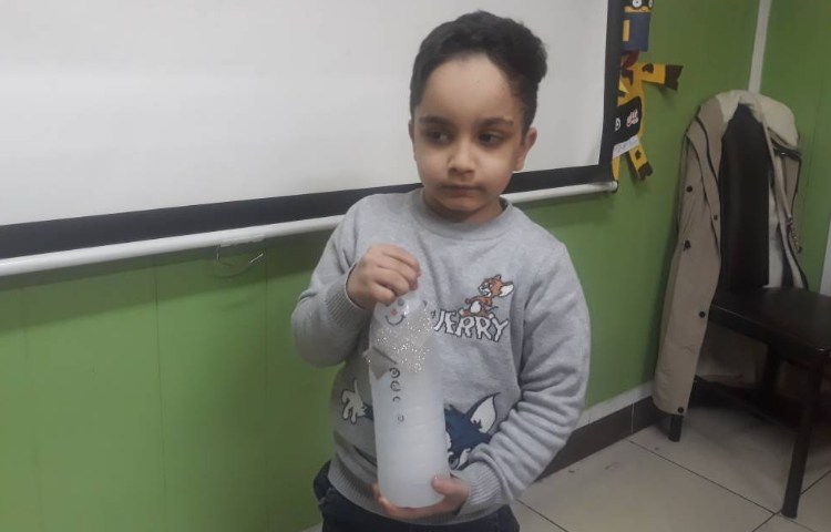 :فعالیت آزمایش آدمک یخی 1