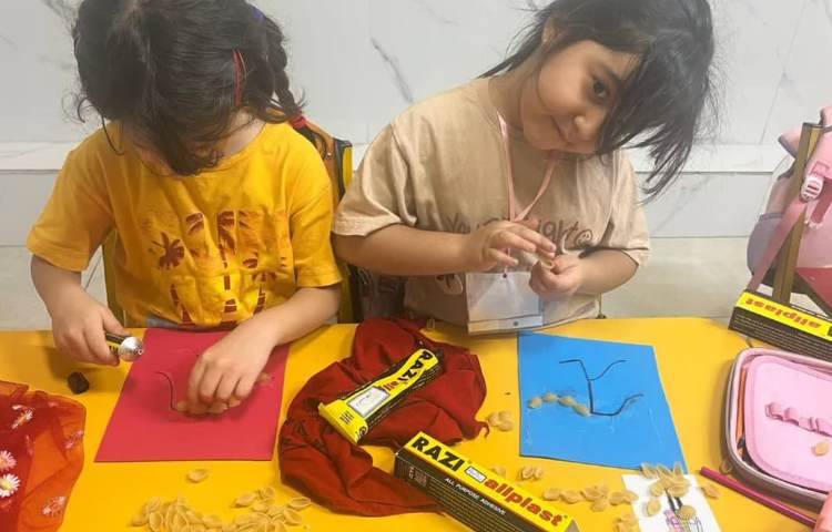 فعالیت - parts of body - استیج Freer practice