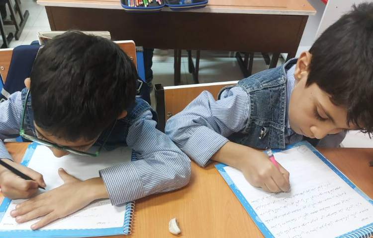 فعالیت املا کلاسی 3