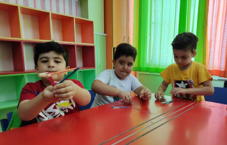 فعالیت بازی ساختنی کلاس اول گیلاس