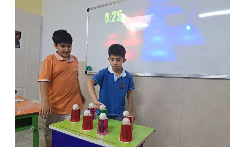 فعالیت catch the ball برای مروز مطالب 6