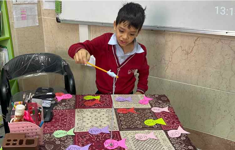 فعالیت تمرین مثال های phonics 3