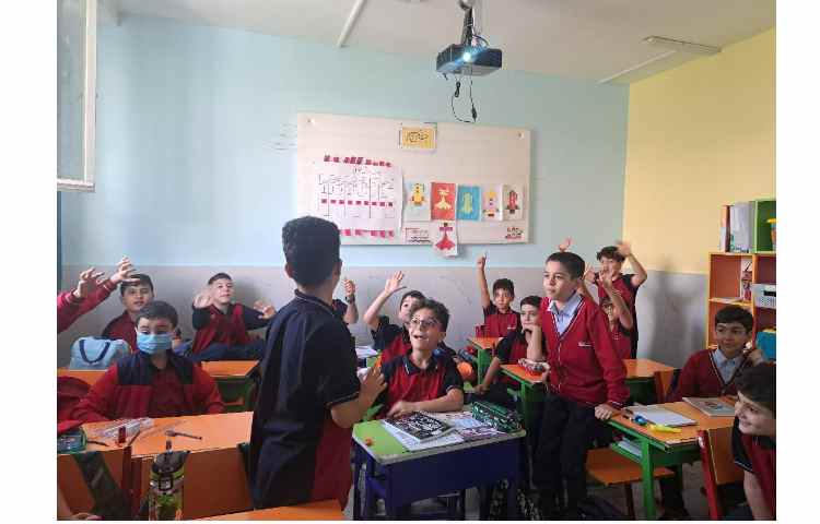 فعالیت توپ کاغذی برای معرفی دانش‌آموزان 6