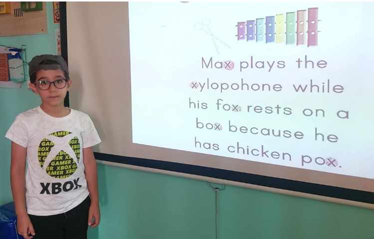 فعالیت جمله خوانی به زبان انگلیسی 2