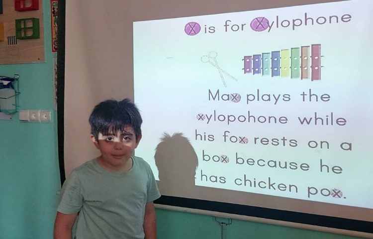 فعالیت جمله خوانی به زبان انگلیسی 4