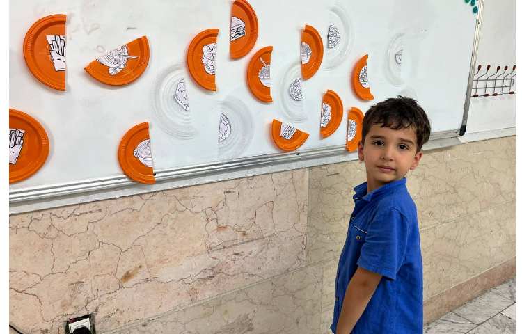 فعالیت food puzzle جهت درک بهتر لغات تدریس مواد غذایی 1