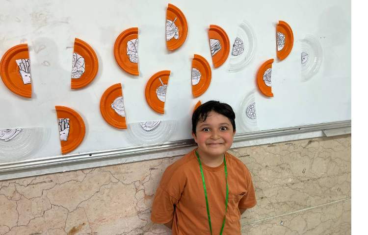 فعالیت food puzzle جهت درک بهتر لغات تدریس مواد غذایی 3