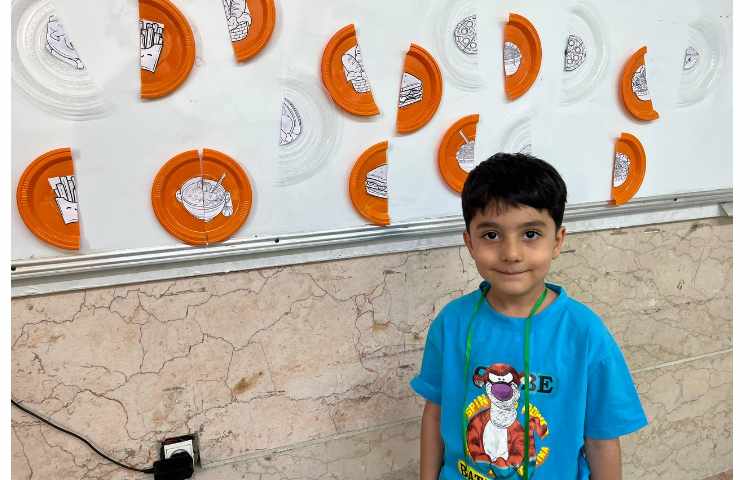 فعالیت food puzzle جهت درک بهتر لغات تدریس مواد غذایی 4