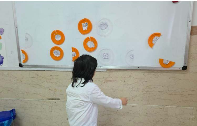 فعالیت food puzzle جهت درک بهتر لغات تدریس مواد غذایی 5