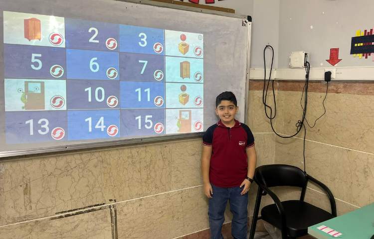 فعالیت Memory game جهت مرور لغات تدریس شده کتاب درسی 2