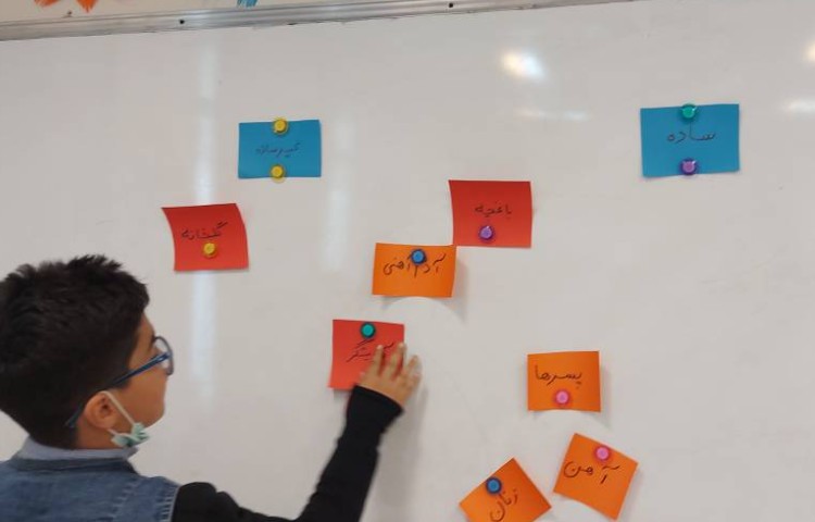 فعالیت خلاق درس فارسی " جهت دستورزبان اسم ساده و غیرساده 1