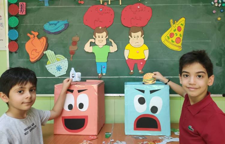 :فعالیت دانشمند کوچک، آشنایی با خوراکی های سالم و ناسالم