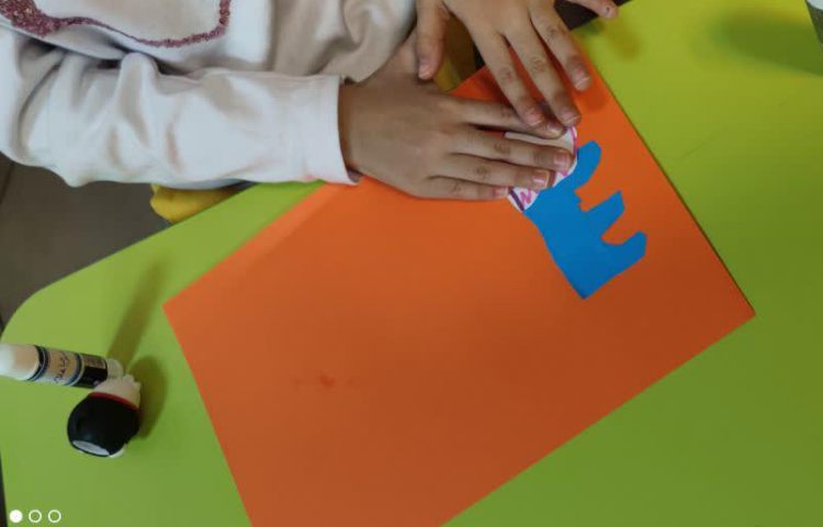 فعالیت دستورزی حرف E e پایه پیش دبستانی 2