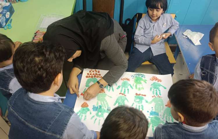 فعالیت دستورزی : کار چاپ 4