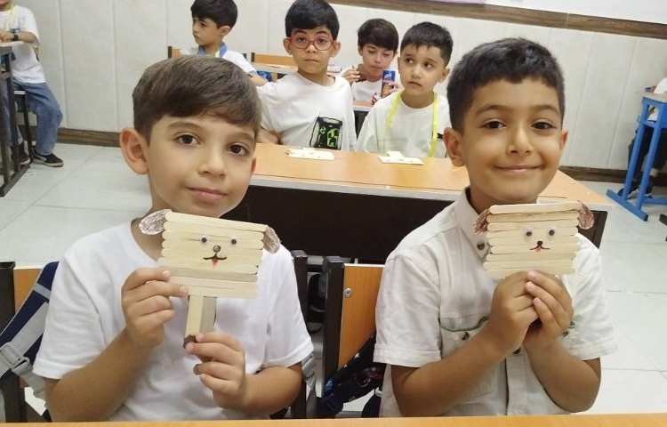 فعالیت دست سازه ها 3