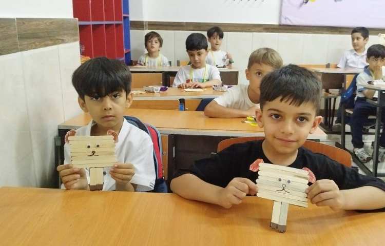 فعالیت دست سازه ها 4