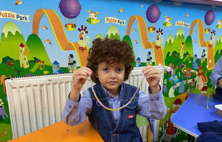 فعالیت دست ورزی در کلاس زبان 2