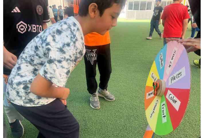 فعالیت دوشنبه ی زبانی Immersion 4