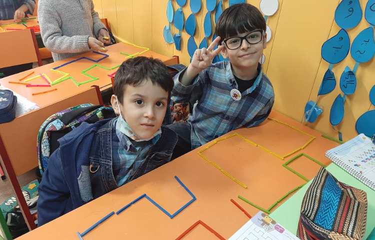 :فعالیت ریاضی،آموزش الگو، کلاس توت فرنگی 2