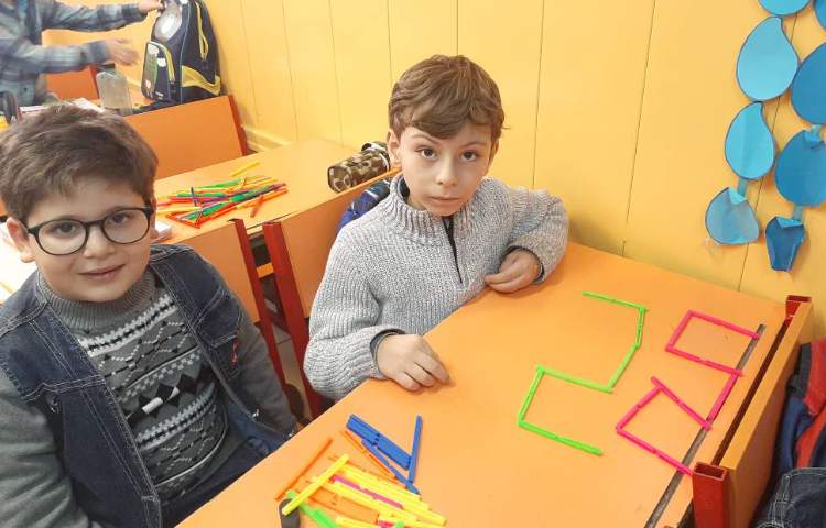 :فعالیت ریاضی،آموزش الگو، کلاس توت فرنگی 6