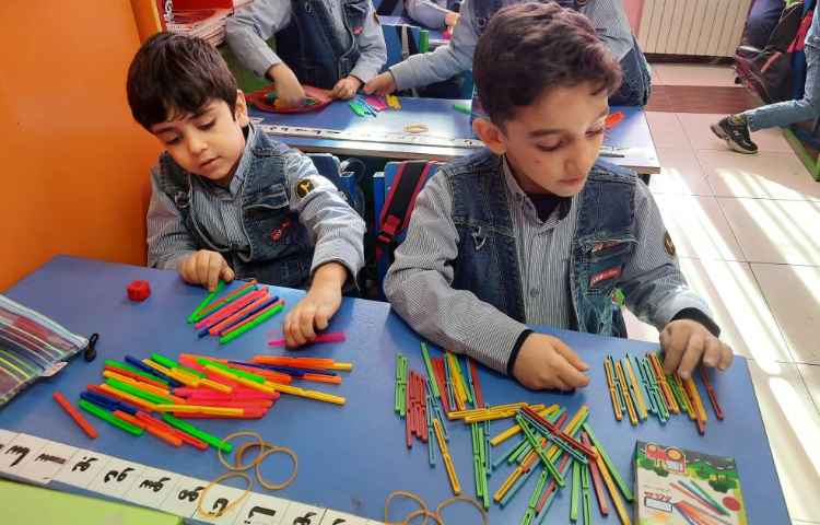 فعالیت ریاضی: آموزش دسته بندی