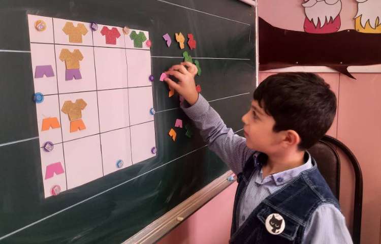 فعالیت ریاضی: جدول ماتریس 3