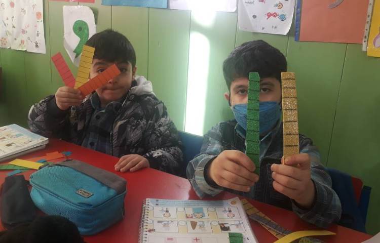 :فعالیت ریاضی، جمع و تفریق دسته های ده تایی 1