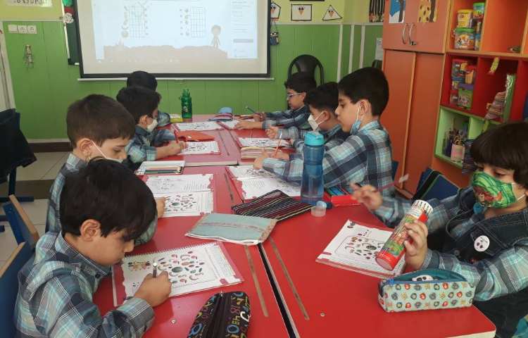 :فعالیت ریاضی و هوش، فعالیت لوحه نویسی