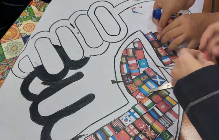 فعالیت زبانی یادگیری ماه های میلادی 2